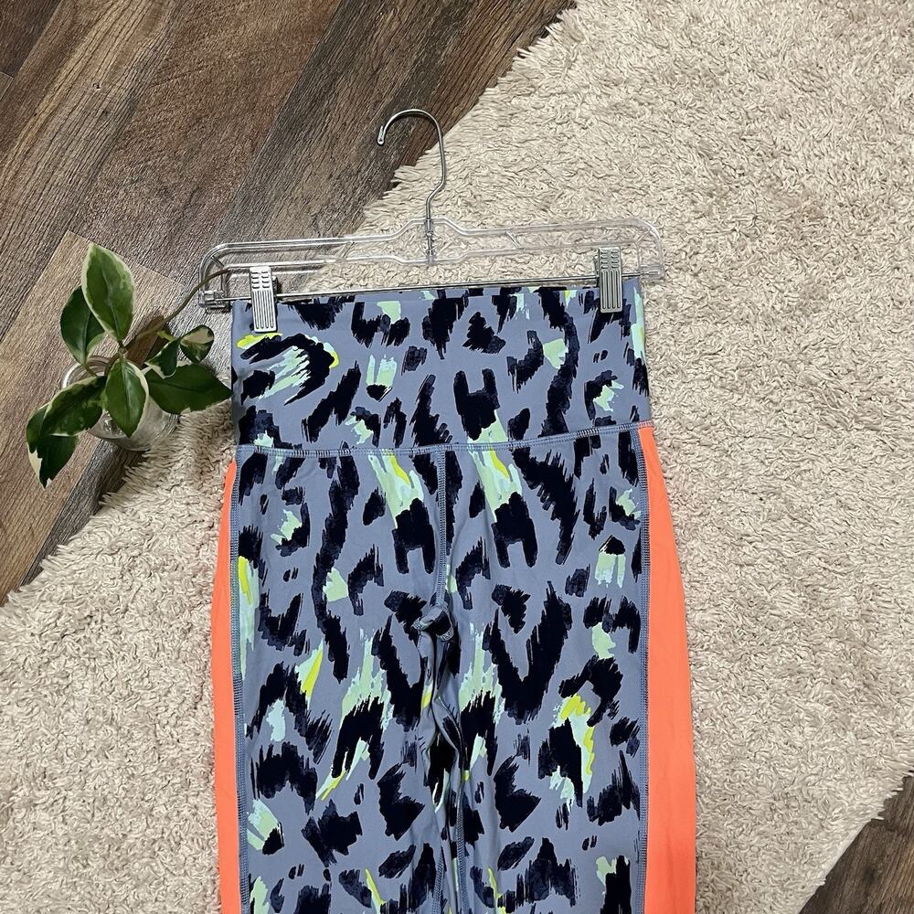 Aerie Chill. Play. Move. Medium Abstract Leopard High-Rise Athleisure Leggings - Picture 2 of 5